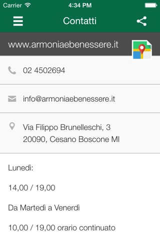 Armonia Benessere screenshot 2