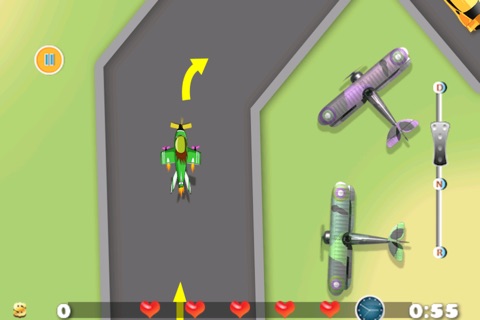 Awesome Air Plane Parking Frenzy - awesome road racing skill game screenshot 2