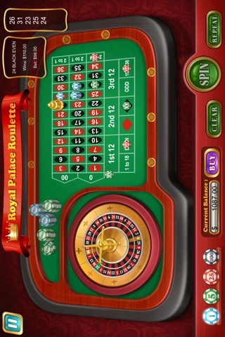 Royal Palace Roulette - Free edition screenshot 4