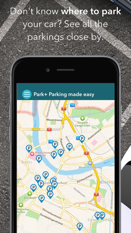Park+ your car in Switzerland