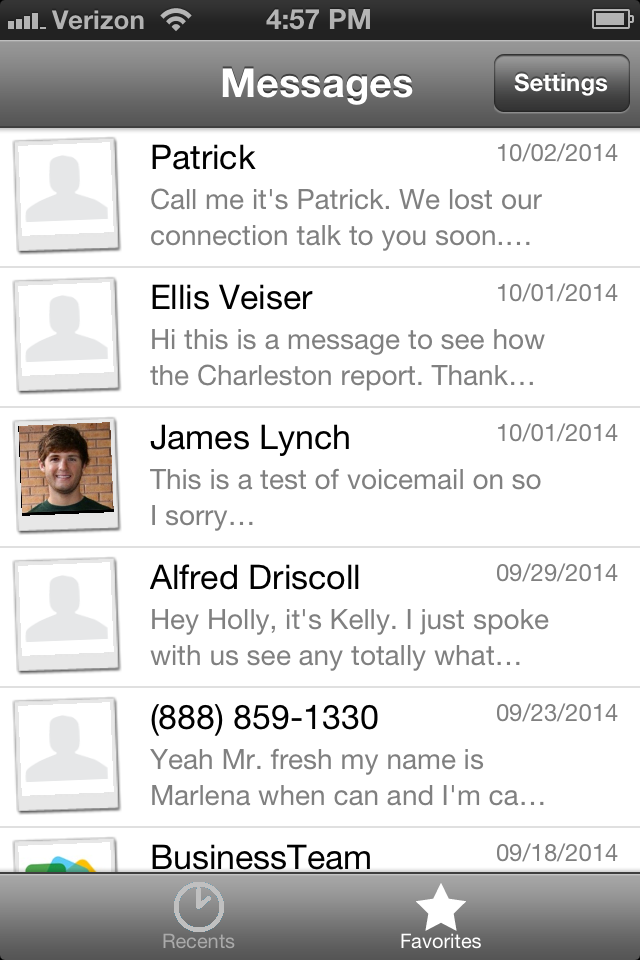 Nteract Visual Voicemail