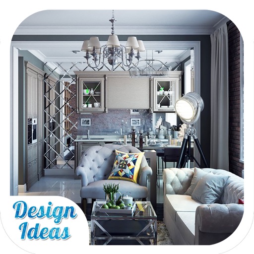 Interior Design Ideas & Studio Apartment Decorated for iPad