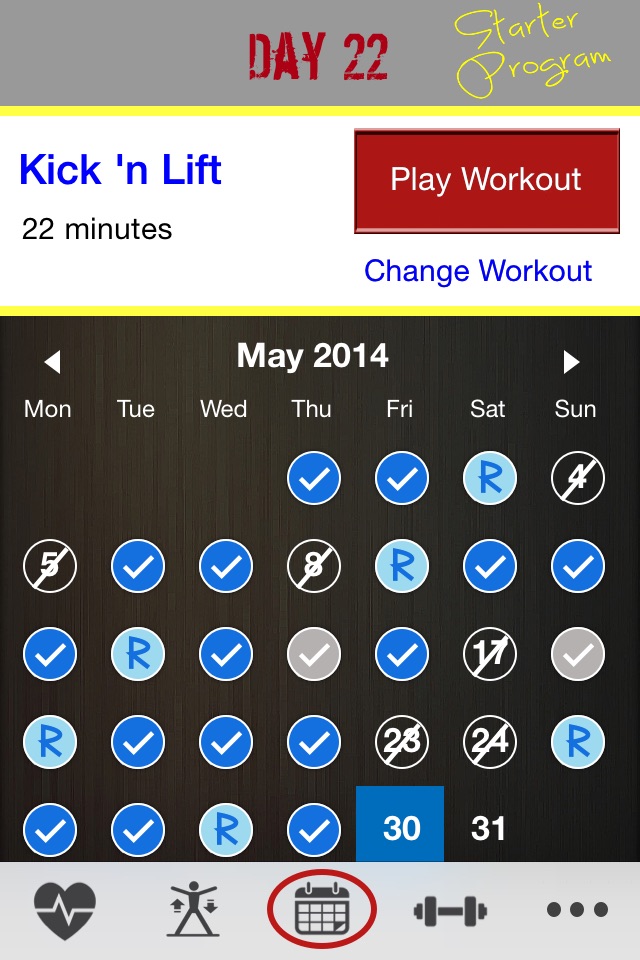 Heather Scott Challenge (Level 1) - Beginner Workout Program screenshot 2