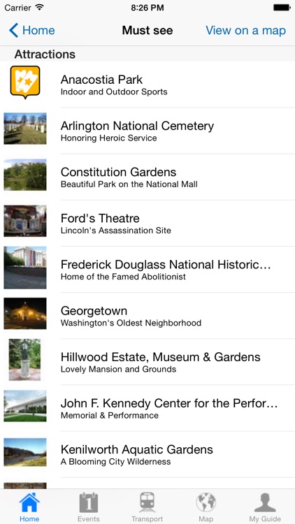 Washington DC Travel Guide Offline screenshot-3
