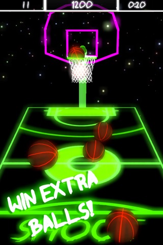 Neon Basketball screenshot 2