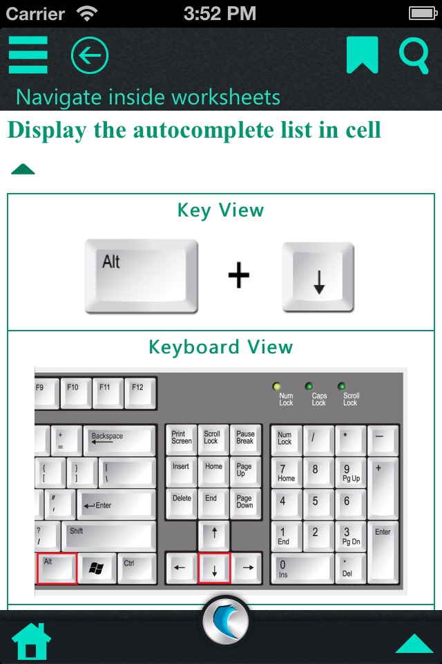 Keyboard Shortcuts for MS Office 2013 by WAGmob screenshot 2