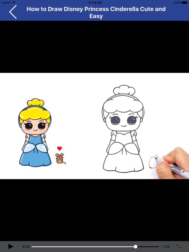 How to Draw Cute Princess Characters Easy for iPad(圖3)-速報App