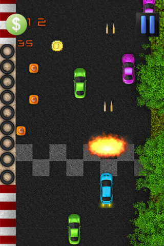 Afterburn Nitro Cars - Extreme Sports Race Free screenshot 2