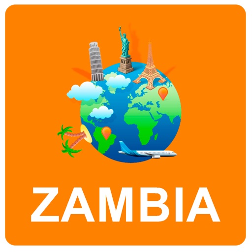 Zambia Off Vector Map - Vector World