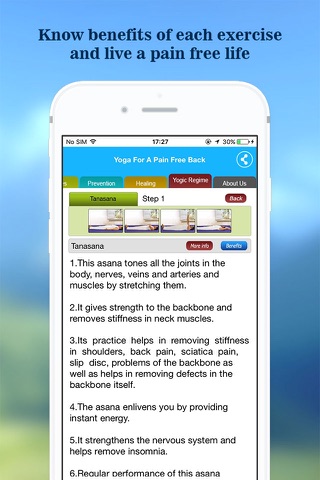 Yoga For A Pain Free Back screenshot 4