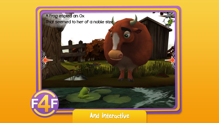 Interactive Fables: The Frog and the Ox