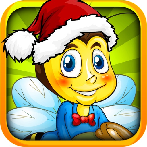 Christmas Bizzy Bee Icon