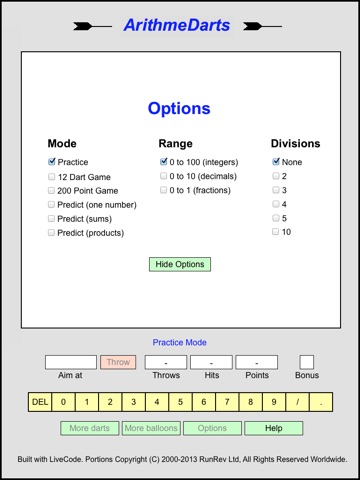 ArithmeDarts screenshot 3