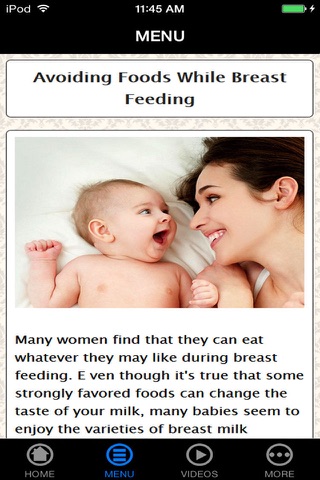 Avoiding Foods While Breast Feeding Guide & Tips for Beginner Moms screenshot 2
