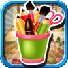 Crazy Art Attack Pro - An Awesome Color Pick - Up Game for Kids