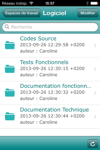 eDocSync Mobile iOS edition screenshot 3