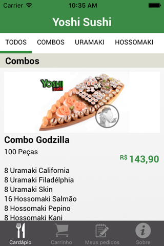 Yoshi Sushi screenshot 2