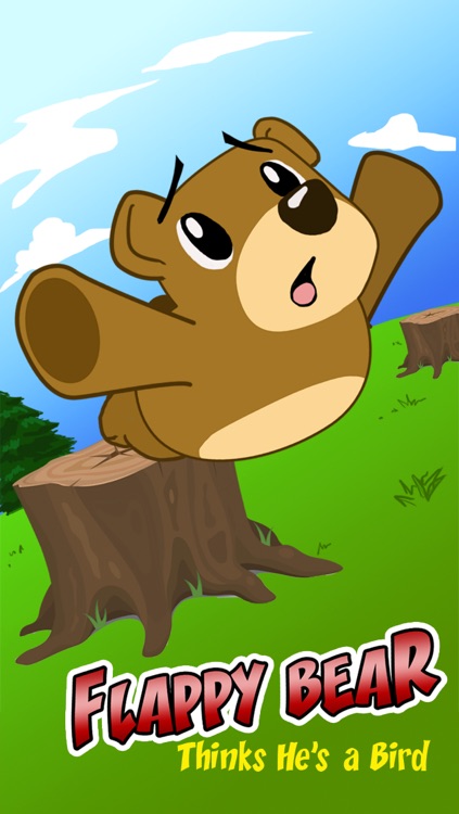 Floppy Bear thinks he’s a bird