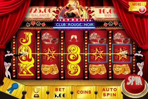 Casino Music Slots Game:Cabaret Party at Club Rouge Noir (FREE) screenshot 2