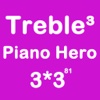 Piano Hero Treble 3X3 - Merging Number Block And  Playing With Piano Music