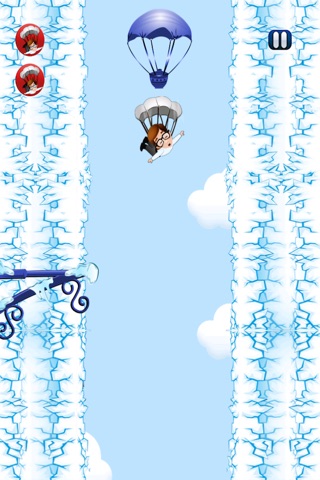 Survival Free Fall: Ice World Rage screenshot 2