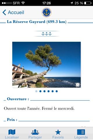 French Riviera Guide - Escales et Mouillages Gourmands screenshot 4