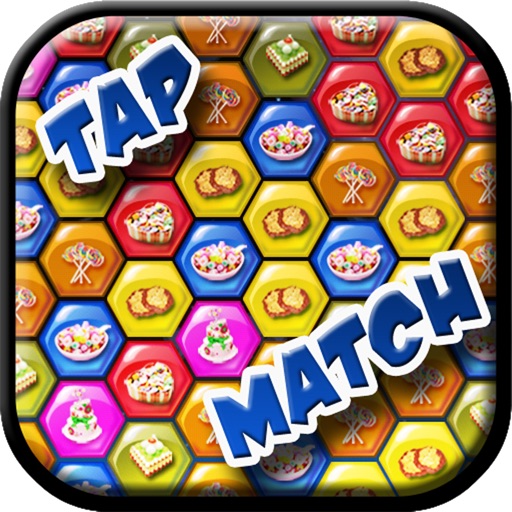 A Tap Match Candy Sweet Game - Free Version icon