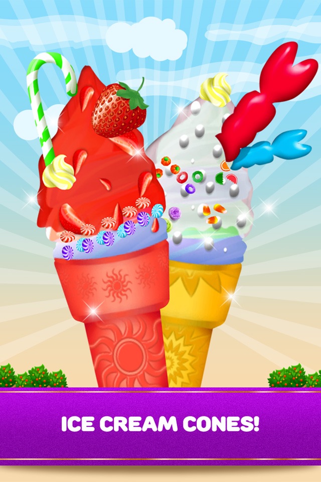 Maker Games Ice Cream Shop Cones, Sundae, Sandwiches & Pops screenshot 2