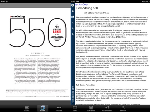 Remodeling Magazine Reader screenshot 4