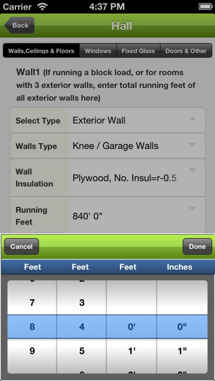 Heat Load Calculator Free for iPhone screenshot-3