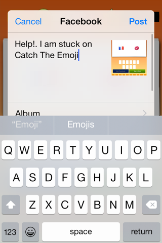 Catch The Emoji - Funny Quiz Game with unlimited EMO 2016 screenshot 4