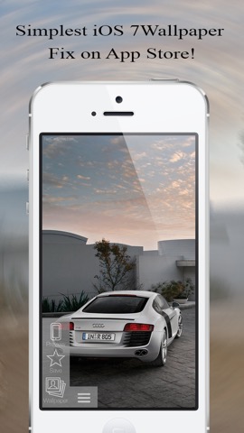 Ios用7ホーム画面の背景を置き換える 壁紙フィックス及び訂正 Iphoneアプリ Applion