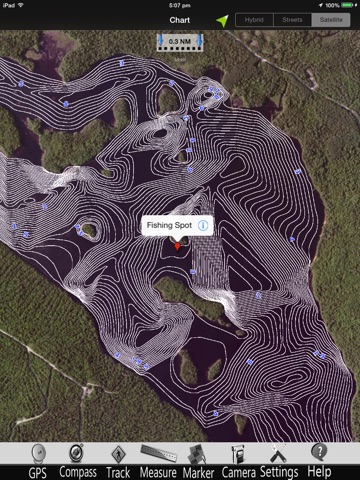 Maine Lakes GPS Charts Pro screenshot 3