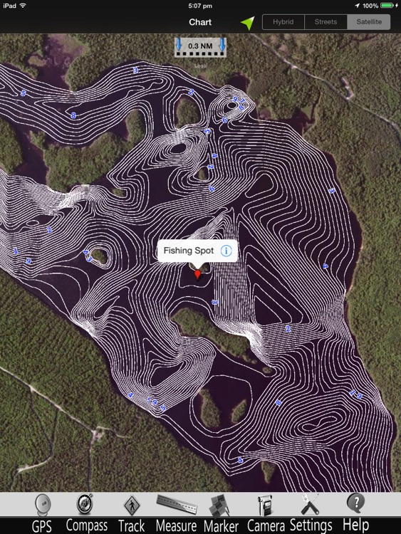 Maine Lakes GPS Charts Pro