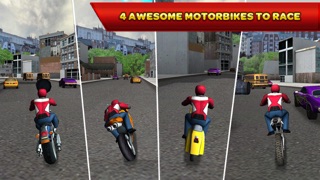 3D Motor Bike Rally Crazy Run: Offroad Escape from the Temple of Doom Free Racing Game Screenshot 2