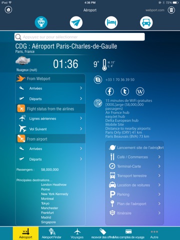 Paris Charles de Gaulle Airport Pro (CDG/ORY) Flight Tracker Radar screenshot 2
