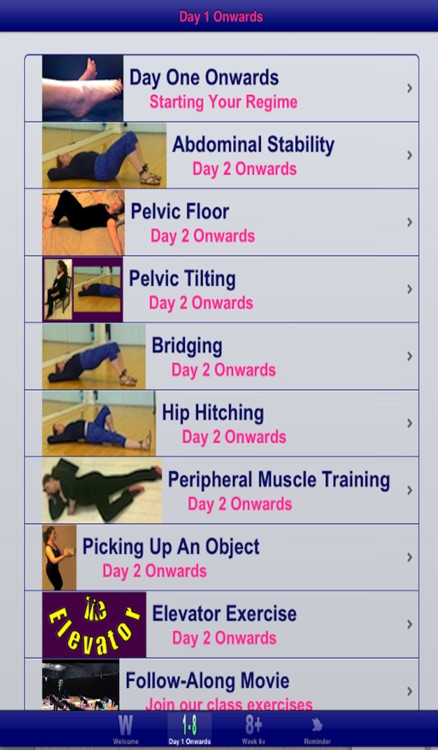 Post Hysterectomy Exercises for iPad