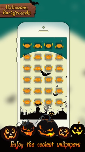 Halloween Wallpapers HD - Pumpkin, Scary & Ghost Background (圖5)-速報App