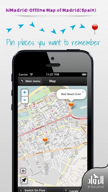 hiMadrid: Offline Map of Madrid (Spain)