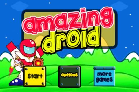 Amazing Droid: Future Kid Robot Hero Shooter Attack Running Free and Fighting Games For Boys screenshot 2