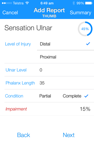 UL Impairment Calculator screenshot 3