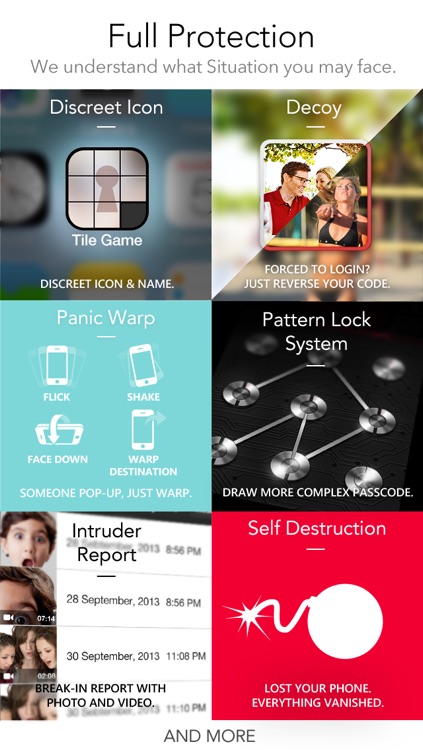Secret Tile Game Icon - Hide and Protect your Privacy with Tile Game Lock Type screenshot-3