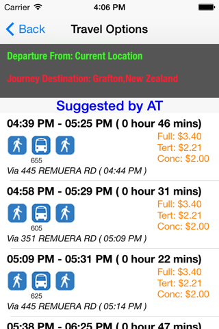 AucklandBus screenshot 3