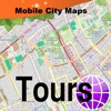 Tours Street Map