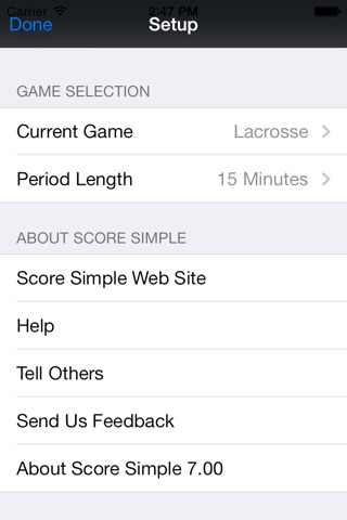 Score Simple screenshot 4