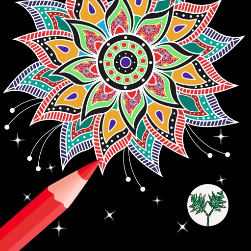 Enchanted Forest Art Class- Coloring Book for Adults with Stress Relieving Patterns icon