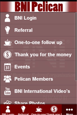 BNI Pelican Chapter screenshot 2