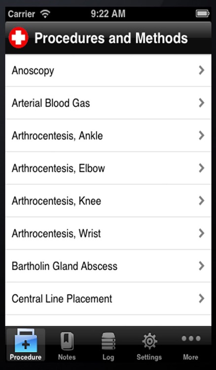 procedure app