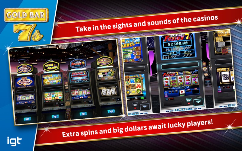 IGT Slots Gold Bar 7s thumbnail 4