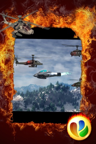 Dogfight Choppers - Free Military Helicopter War Game screenshot 2